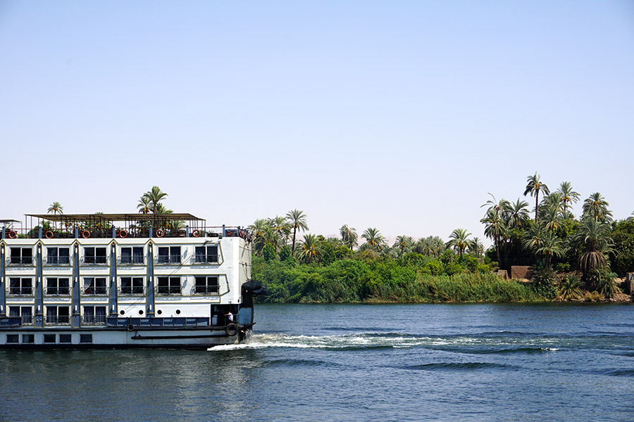crucero por el Nilo en egipto