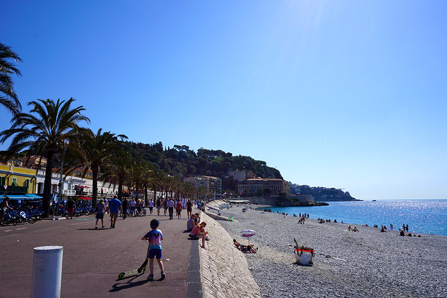 Paseo de los ingleses), el paseo marítimo de Niza