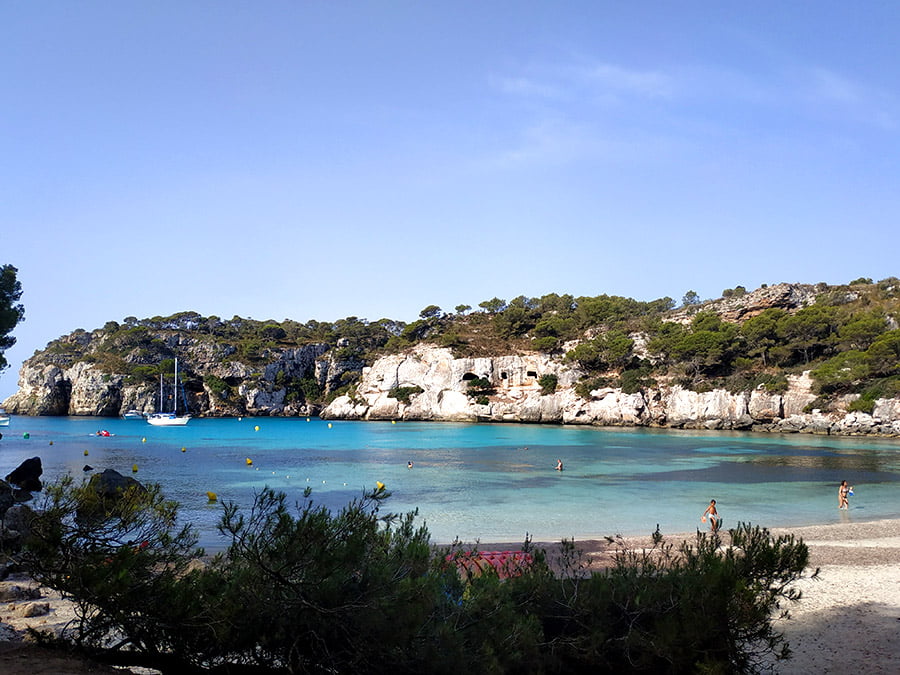 mejores calas de menorca