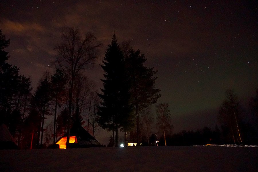 auroras boreales finlandia