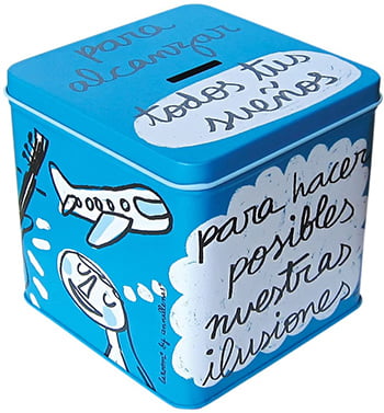 Mr Wonderful Caja metálica con candado para guardar secretos - Para decorar  - Los mejores precios