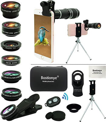 kit de lentes para el movil
