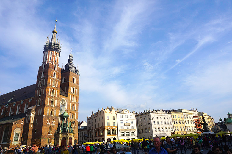 mejor zona donde alojarse en Cracovia