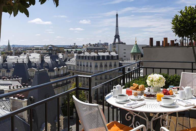 Hoteles románticos en París Hoteles románticos en París