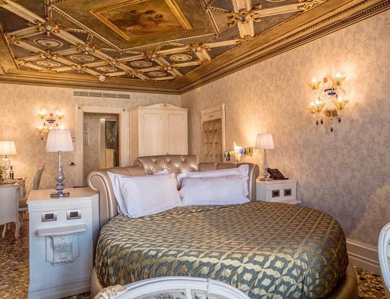 hotel romantico en venecia