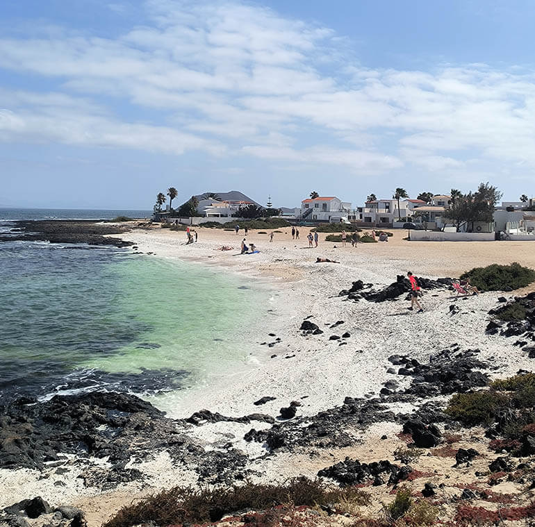 playa de las palomitas en Fuerteventura playa de las palomitas en Fuerteventura