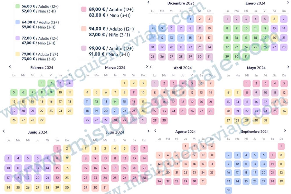 precios entradas disneyland paris 2024