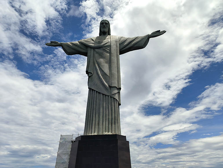 subir al cristo redentor brasil