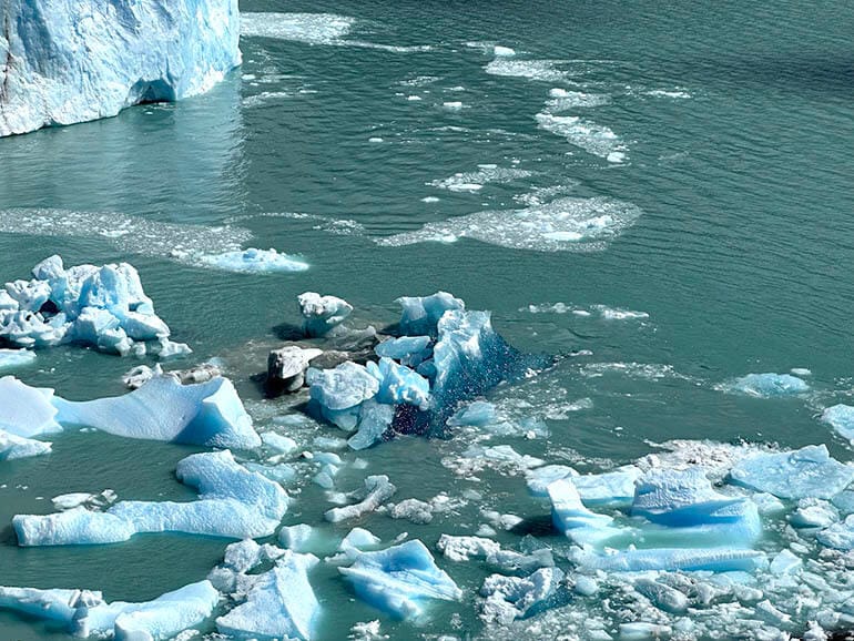 cuando ver desprendimientos perito moreno