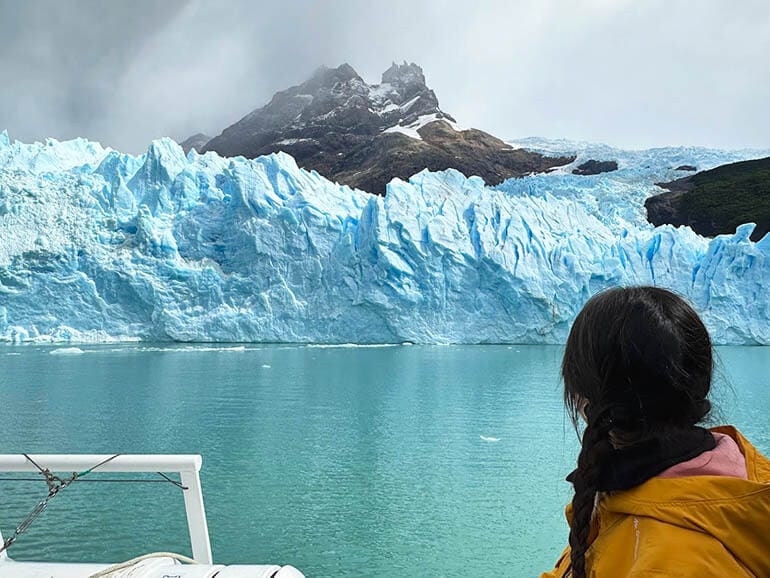 excursión en barco por los glaciares de el calafate