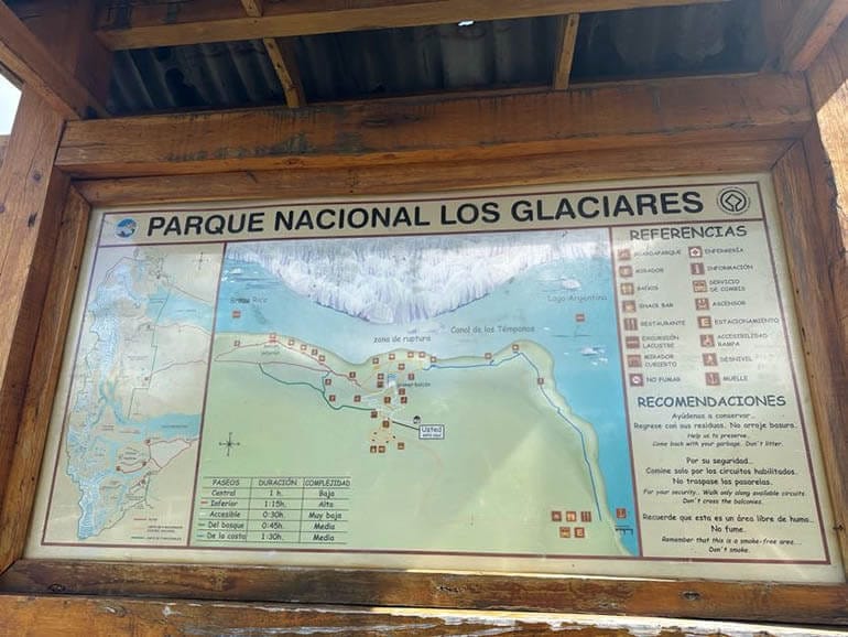 pasarelas del perito moreno