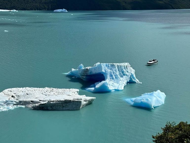 paseo en barco perito moreno