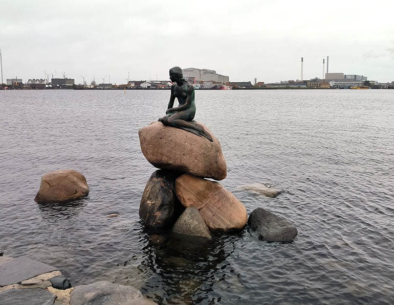 sirenita de Copenhague