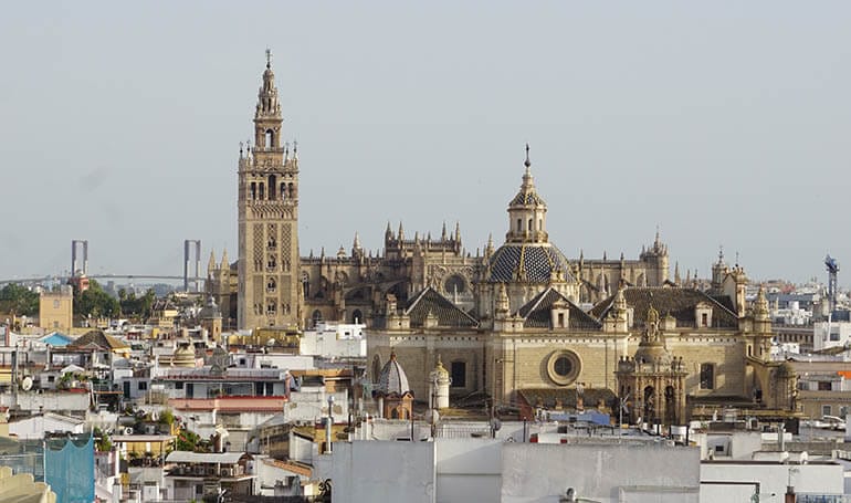 catedral de sevilla desde Las Setas