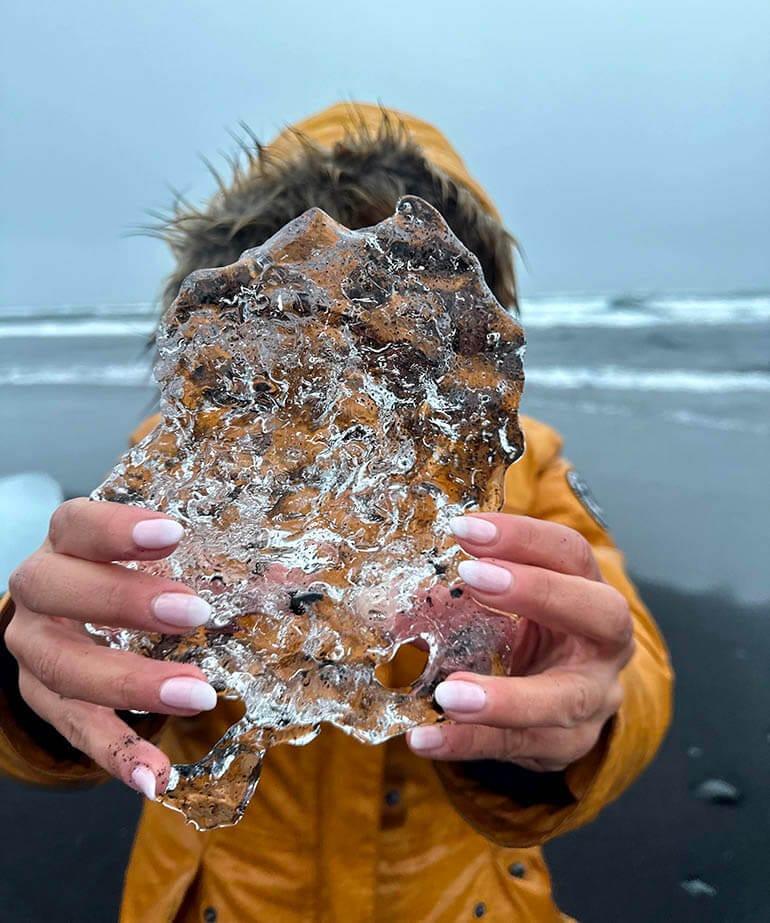 playa de los diamantes sur de Islandia