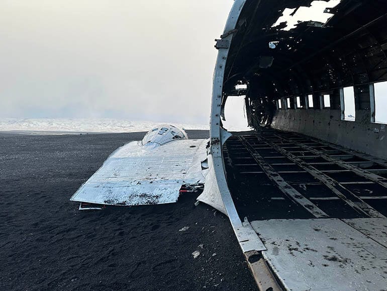 Cómo llegar al avión abandonado de Islandia Cómo llegar al avión abandonado de Islandia