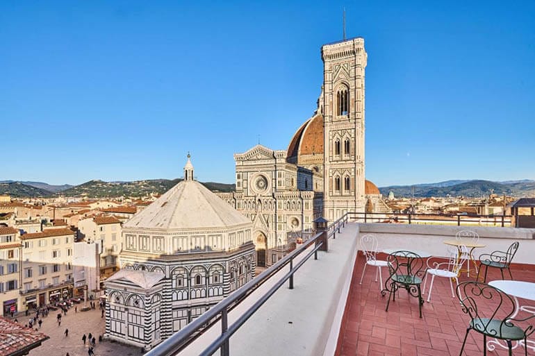 hoteles con vistas al duomo florencia