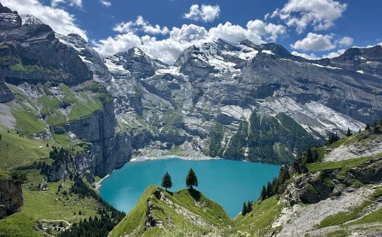 subir al Lago Oeschinensee subir al Lago Oeschinensee
