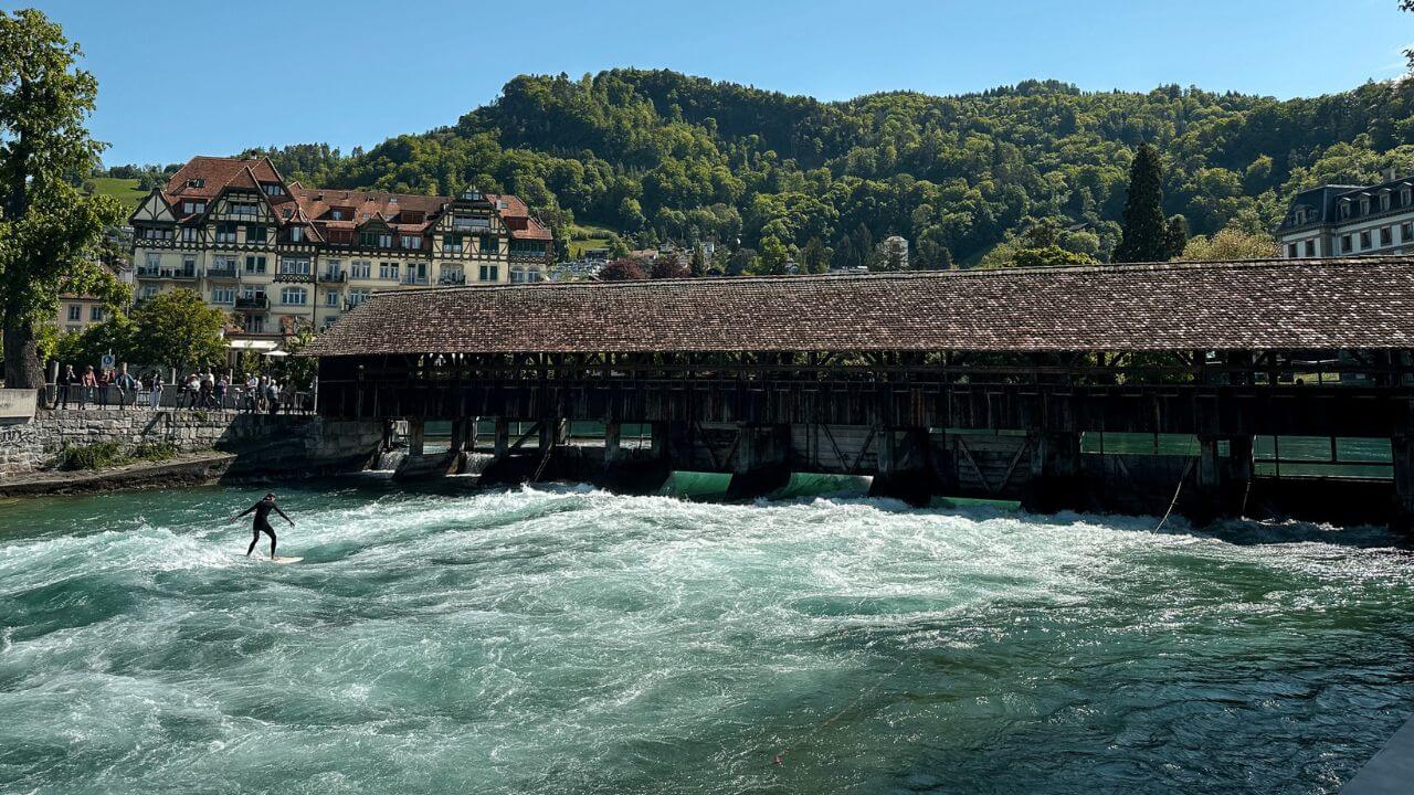 puente surf en Thun